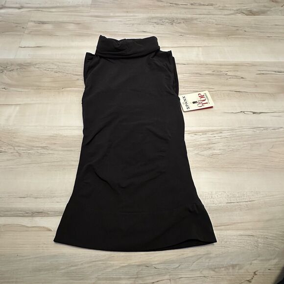 SPANX On Top Bittersweet Brown Sleeveless Turtleneck Large Shapewear NWT - Picture 1 of 4
